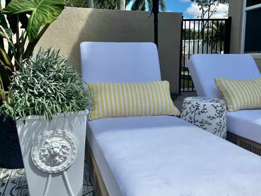 The Perfect Poolside Patio Furniture for Your Grandmillennial Style