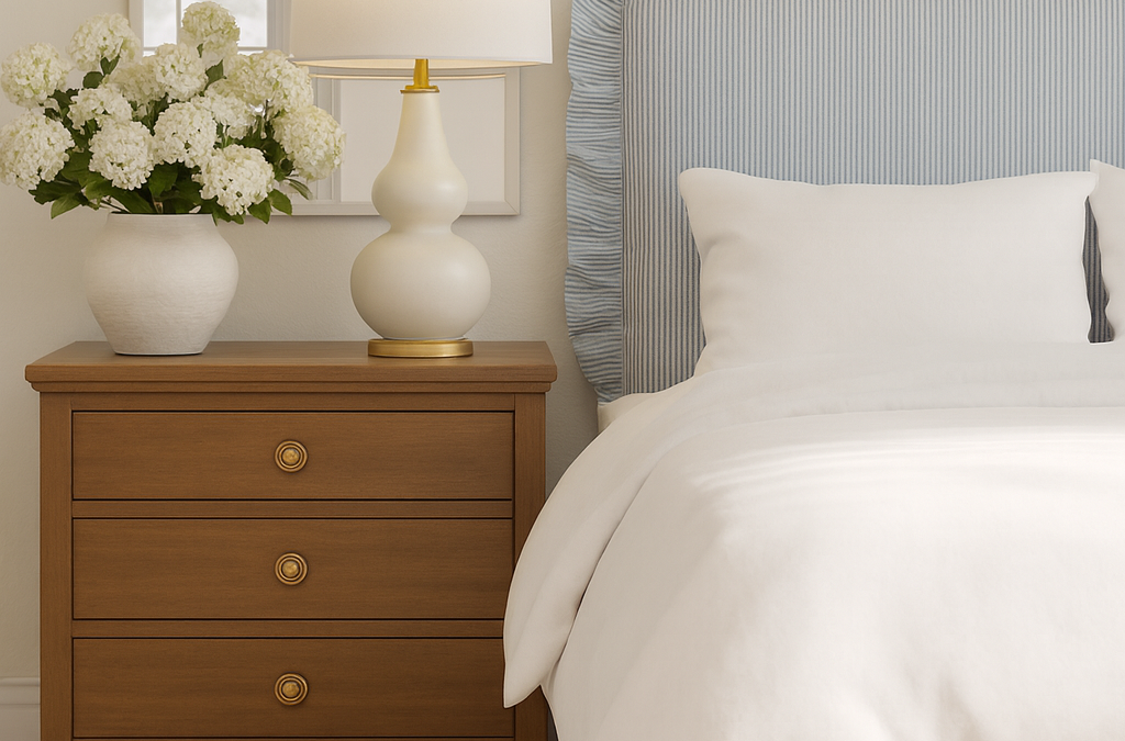My latest Nancy Meyers–style bedroom design