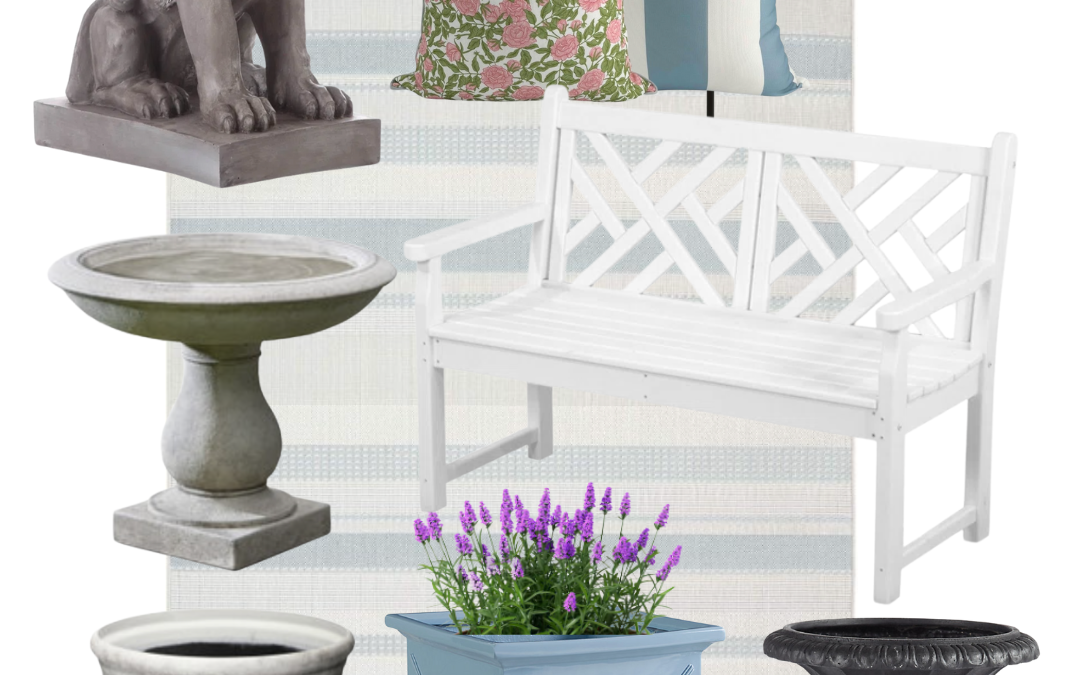 Tips for Creating a Grandmillennial-Inspired Garden and Landscape