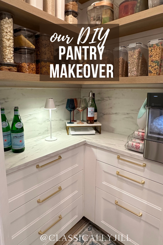 DIY pantry makeover