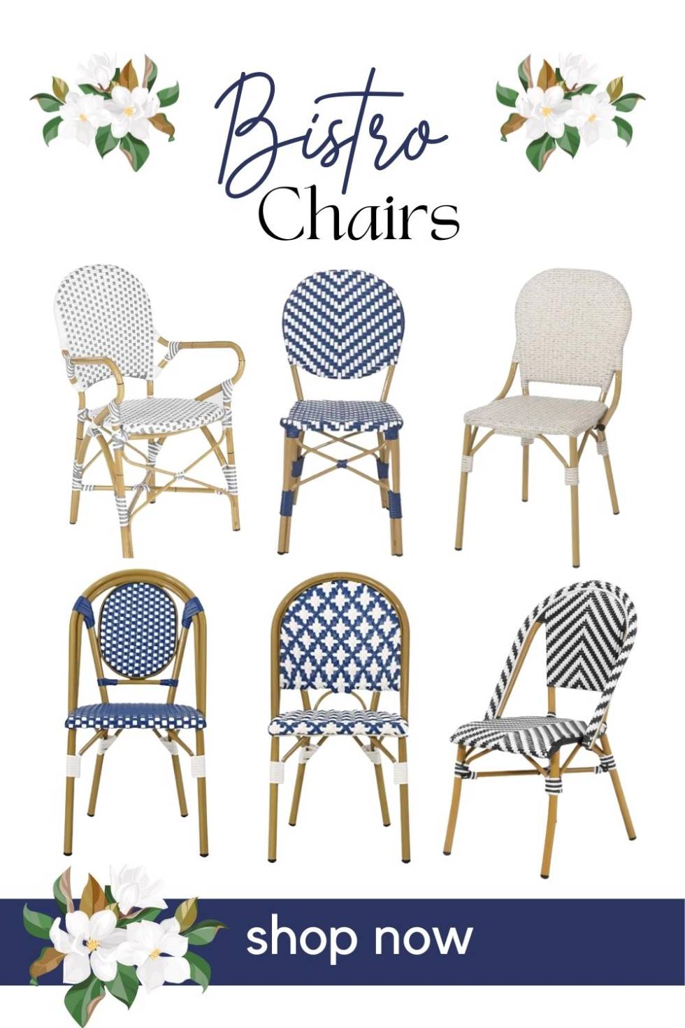 Bistro Chairs Affordable Bistro Chairs Coastal Style