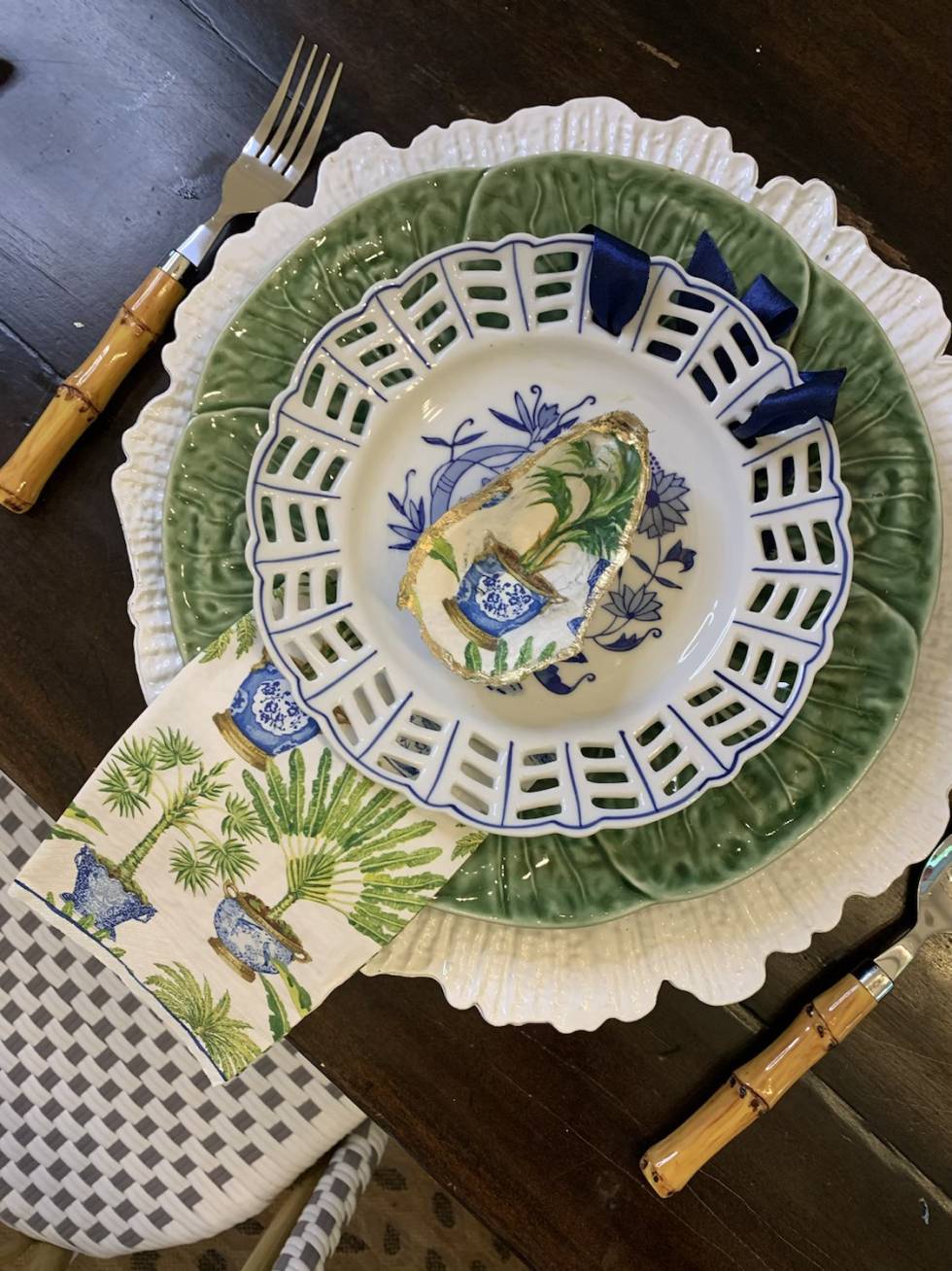 Chinoiserie Oyster DIY