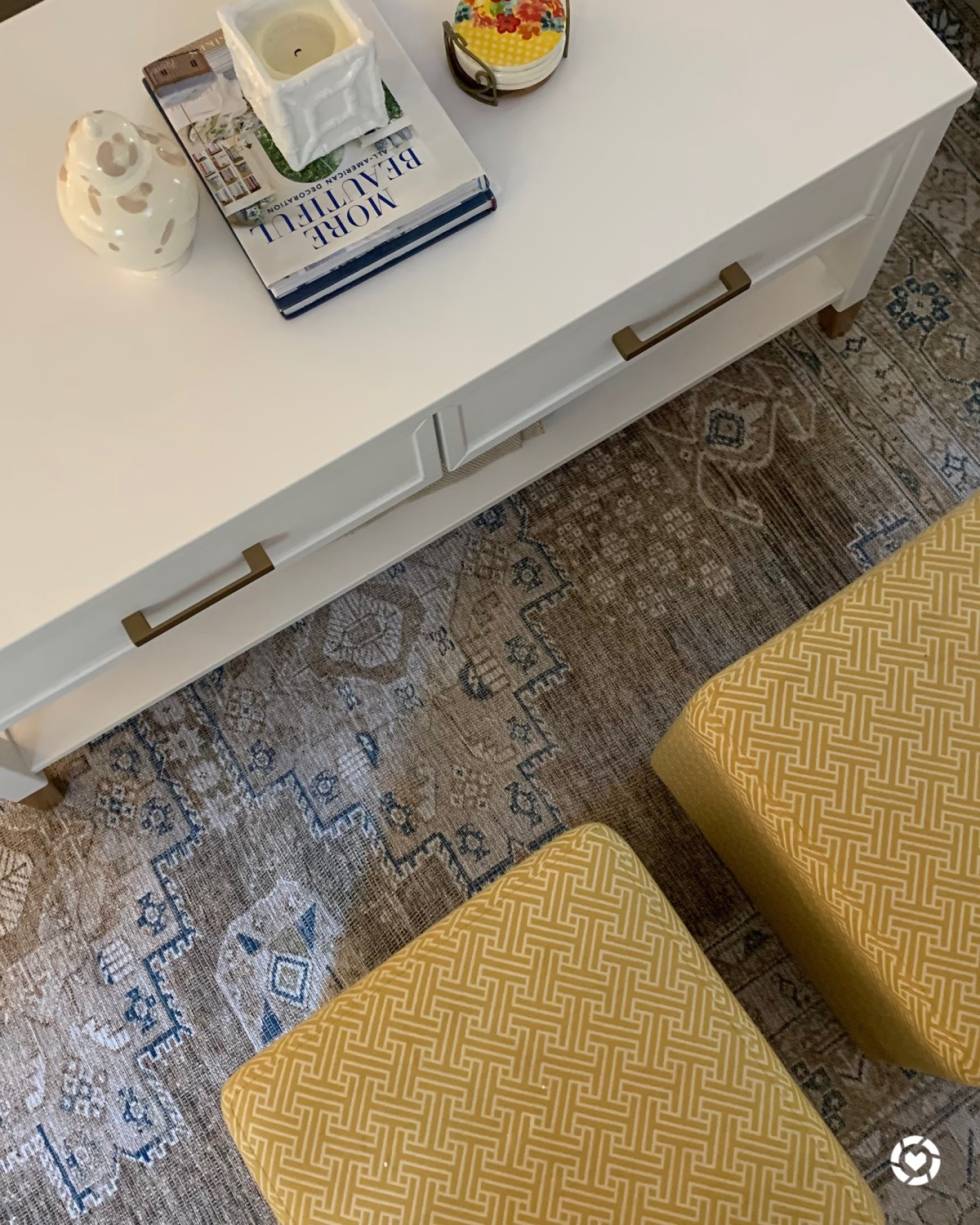 Living room Rug and Coffee Table