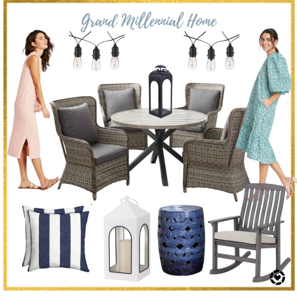 Patio Upgrades, Solar Lights, Lanterns, Spring Dresses