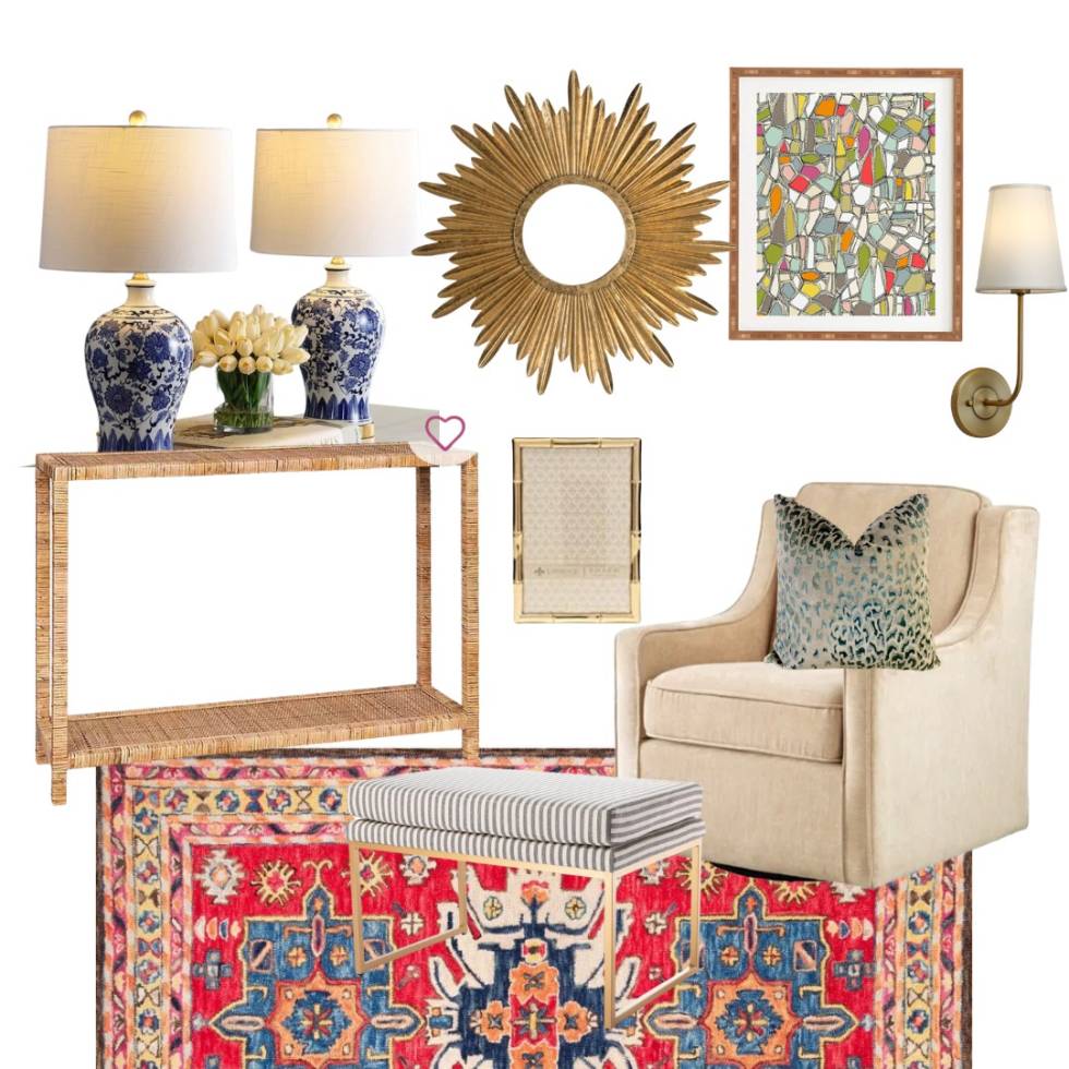 Pattern Play: Layering different patterns for an eclectic look