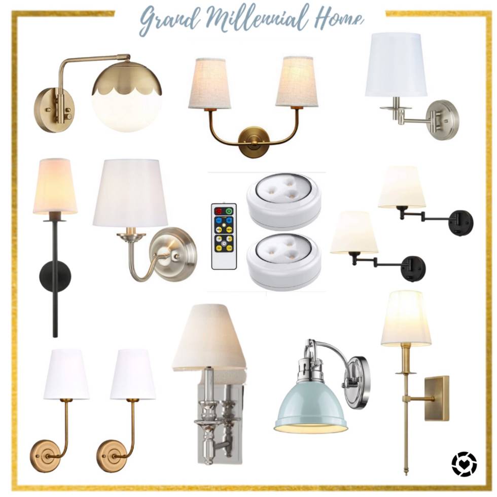 Sconce Light Trick, Puck Light Trick, Sconces