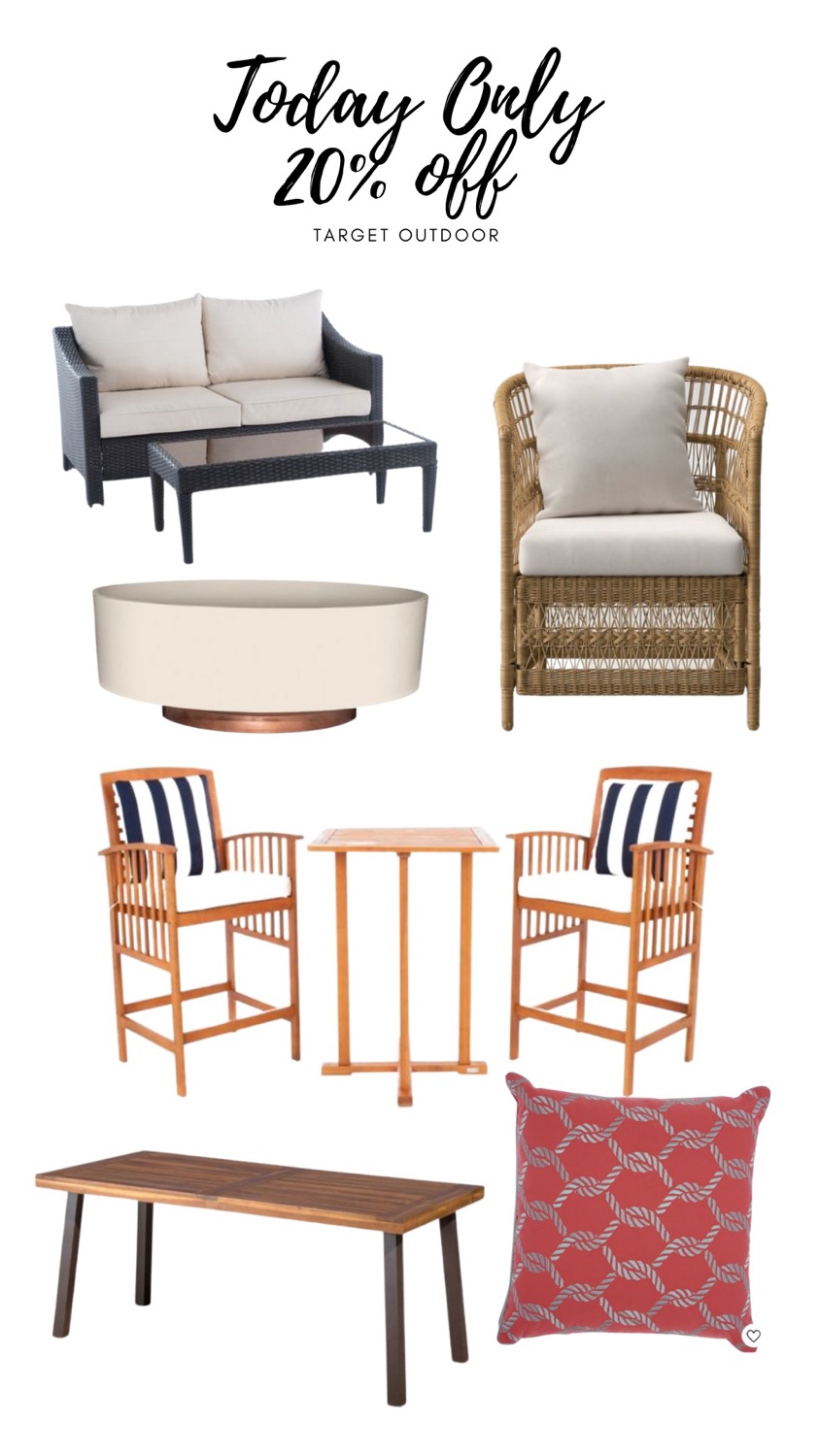 Target Outdoor Sale – 20% Off Today Only!